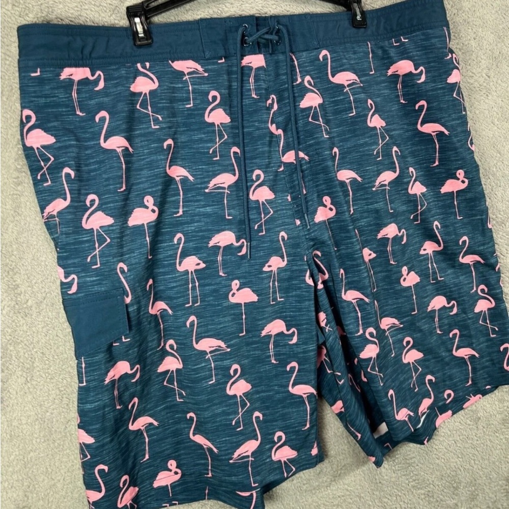 Sonoma men’s Flamingo Print Swim Trunks size XL & NWT